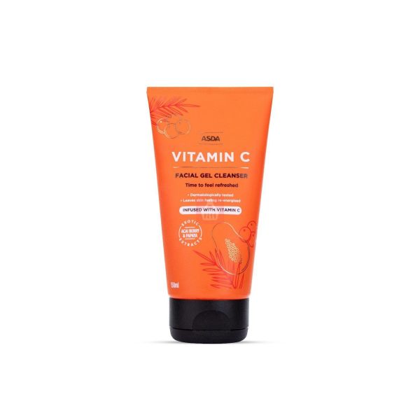 ASDA Vitamin C Facial Gel Cleanser 150ml