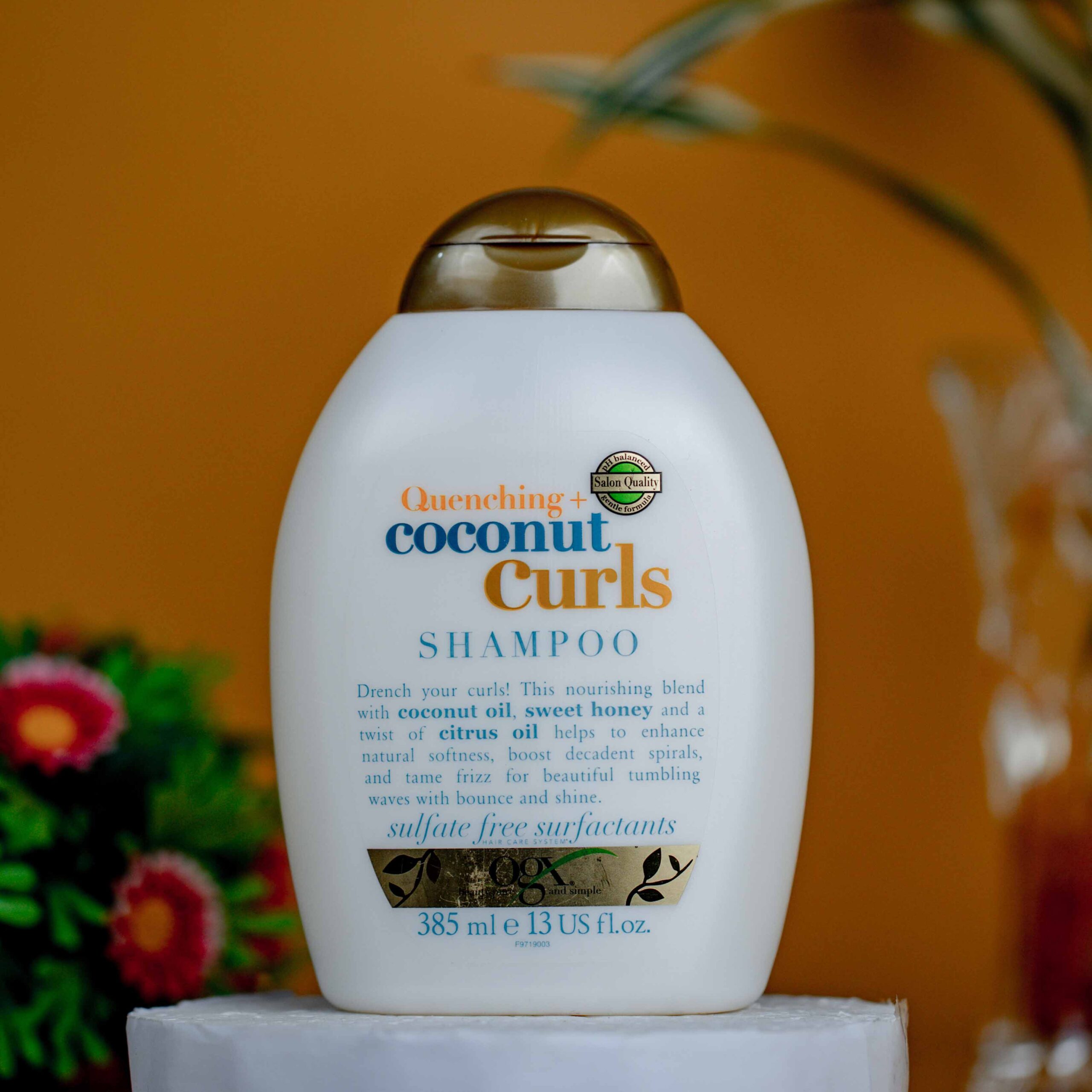 Perfekt Jurassic Park Van OGX Quenching Coconut Curls Shampoo - 385ml - Ave