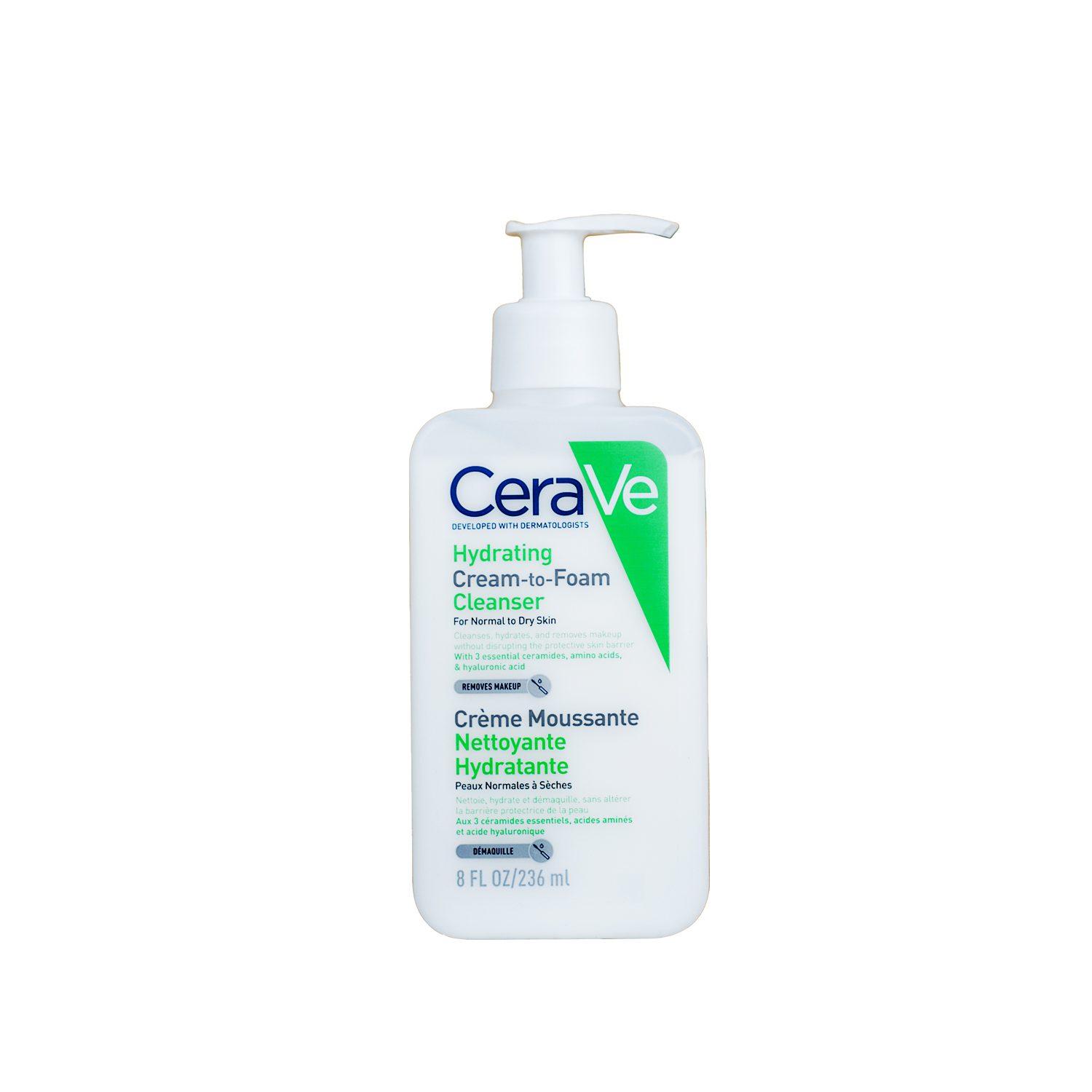 CeraVe Hydrating Cream to Foam Cleanser 236ML